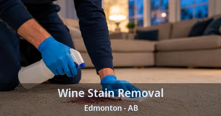 Wine Stain Removal Edmonton - AB